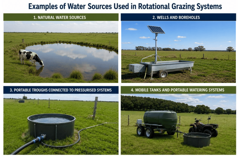 cattle water consumption grazing sources