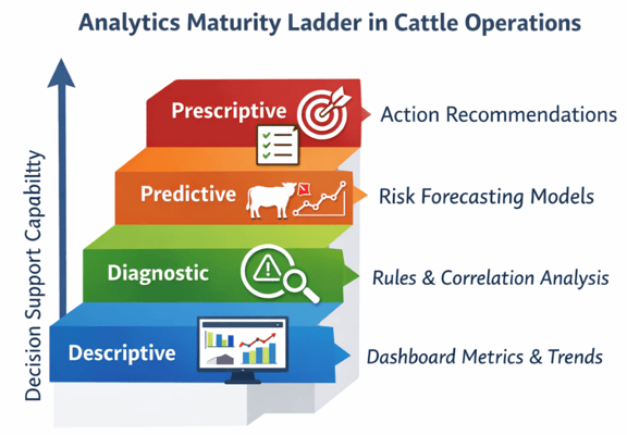 farm data analytics maturity ladder