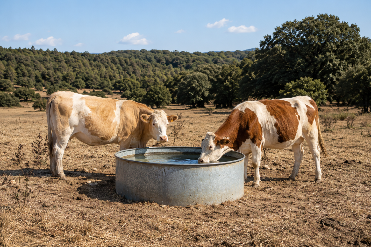 cattle water consumption grazing systems